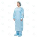 Халат нестерильный, хирургический  Лайт  тип-2 р.52-54, спанбонд пл.42 г/м2, рукав на манжете (5шт.) НОВИСЕТ 1231917779 - фото 446137