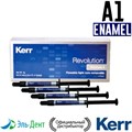Revolution Formula 2, Эмаль A1 (4 шприца по 1гр + 20 насадок), жидкий композитный материал, 29493, Kerr 00000000896 - фото 446405