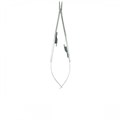Иглодержатель с фиксатором 18 см, изогнутый Castroviejo 1231917156 - фото 446986