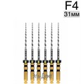 Ultratapers Engine Use F4, 31мм, машинные файлы, никель-титан, (6шт.).Eurofile 1231919236 - фото 447573