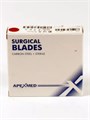 Лезвия для скальпеля одноразовые из нержавеющейстали №10 (100 шт) Apexmed 1231917683 - фото 448676