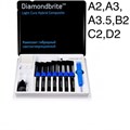 Diamondbrite Hybrid LC набор (7шпр.х4г. A2,А3,А3.5,В2,С2,D2,универс. опак, Etchant gel 4г, One step Dentin/Enamel Bond 5мл, аксесс.) 1231917543 - фото 449055