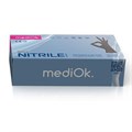 Перчатки Нитриловые "MediOk" Черные XL 100 шт (50 пар) (Маркированные) 1231918446 - фото 449828