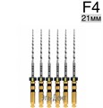 Ultratapers Engine Use F4, 21мм, машинные файлы, никель-титан, (6шт.).Eurofile 1231919217 - фото 450035