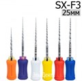 Ultratapers Hand 25мм, в наборе: SX-F3 (SX, S1, S2, F1, F2, F3), ручные файлы, никель-титан, (6шт.) Eurofile 1231919334 - фото 450631