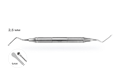 Кюретажная ложка Lucas 86 SAW с зубцами 2.5/2.5 мм 4008 - фото 451394