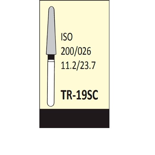 Боры Мани TR-19SC (черн.) (5 шт.), Mani Dia-Burs