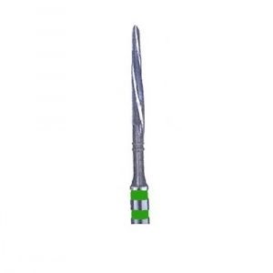 Unimetric калибровочный дриль №210 (6шт.) 2 полосы, зеленый, Maillefer
