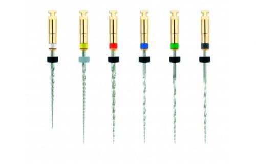 Набор файлов REVO-S Assortiment: L21 мм, (6 шт.). SC1-SC2-SU-AS30-AS35-AS40 20143113 (NiTi). Micro-Mega