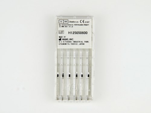Ultrasonic Files (U-Files) №40 (33мм) диам. 0,8 (упаковка 6 шт.) - машинные дрильборы для работы с ультразвуковыми приборами