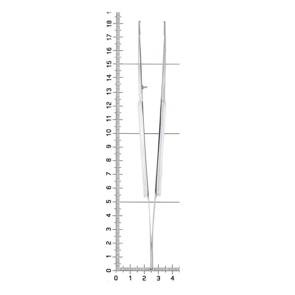 Пинцет микрохирургический, прямой, 18,0 см, 40-44*