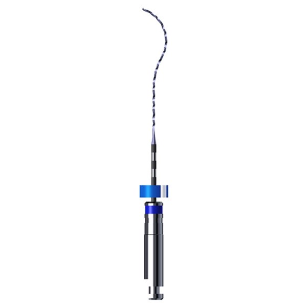 XP-endo Finisher R - файл с эффектом памяти, короткая ручка, конус 0%, 25 мм, №30, стерильный, 3 шт