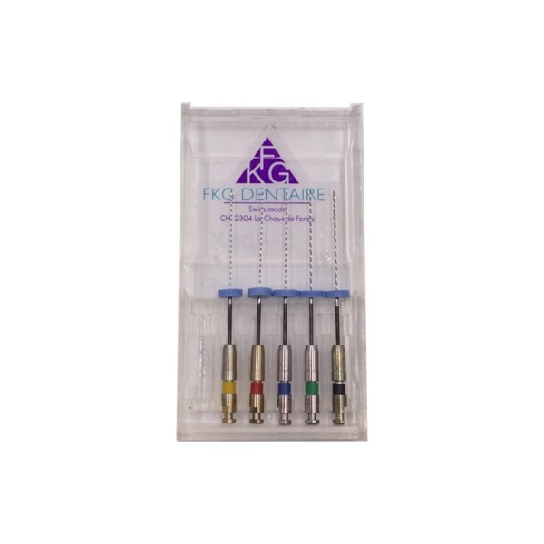 S-Apex NiTi Ra - машинный никель-титановый файл, 25 мм, №15-40, 6 шт