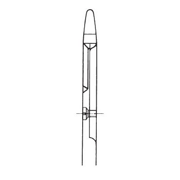 Иглодержатель по HEGAR-OLSEN, DUROGRIP, длина 125 мм, для нитей 4/0 - 6/0