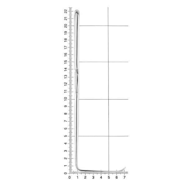 Ретрактор Nach LANGENBECK, 21,0 см, 60,0x12,0 мм