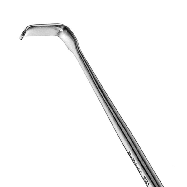 Ретрактор Surgical #3, хирургический, изгиб вниз, 12х55 мм