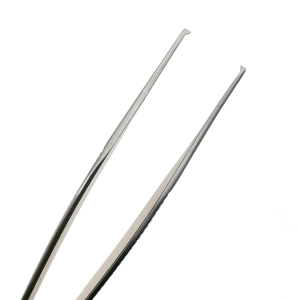 Пинцет тканевый Adson #42, хирургический, прямой, 1х2, 12 cм