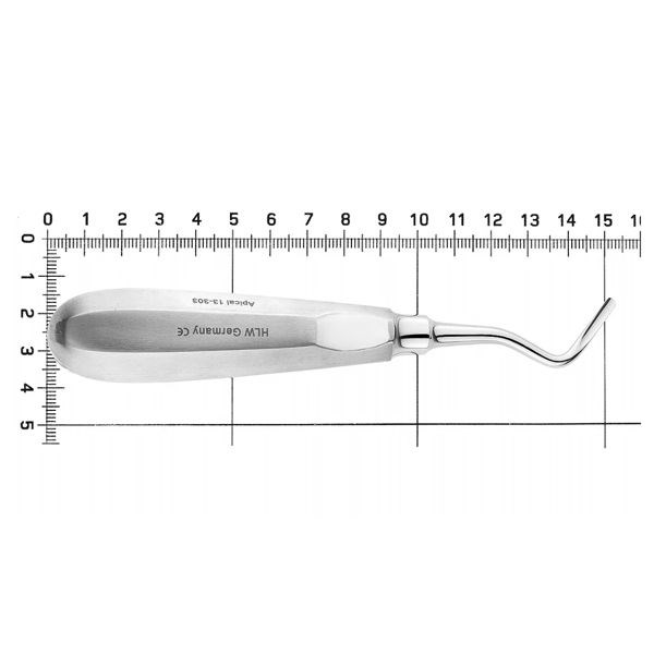 Элеватор 3,0 мм Apical изогнутый (на себя)