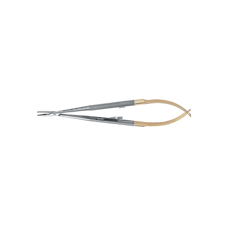 Иглодержатель Castroviejo Perma Sharp 14 см 5 1/2(от 5-0 до 10-0) прямой