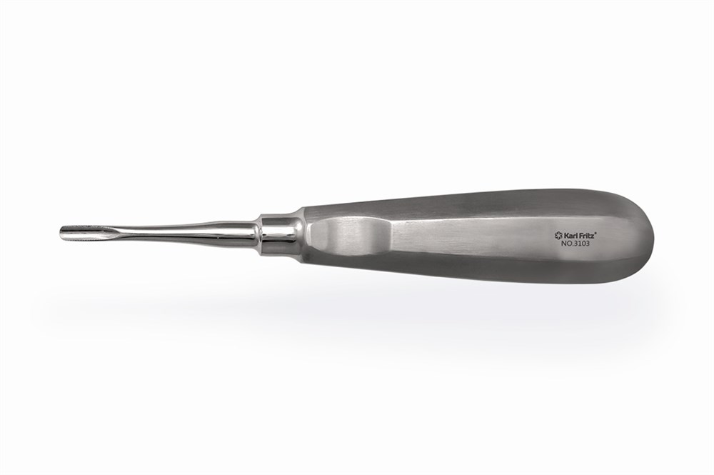 Элеватор Lindo-Levien с микрозубцами Microsaw прямой, 4 мм