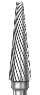 Фреза стоматологическая лабораторная твердосплавная, конусная, 2°, H356F.103.023