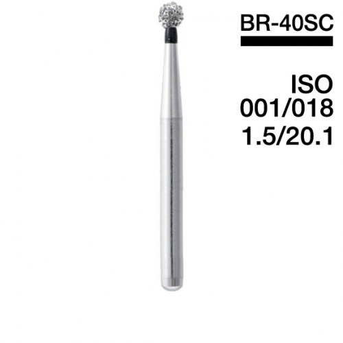 Боры Мани BR-40SC (черн.) (5 шт.), Mani Dia-Burs 1231913099 - фото 319082