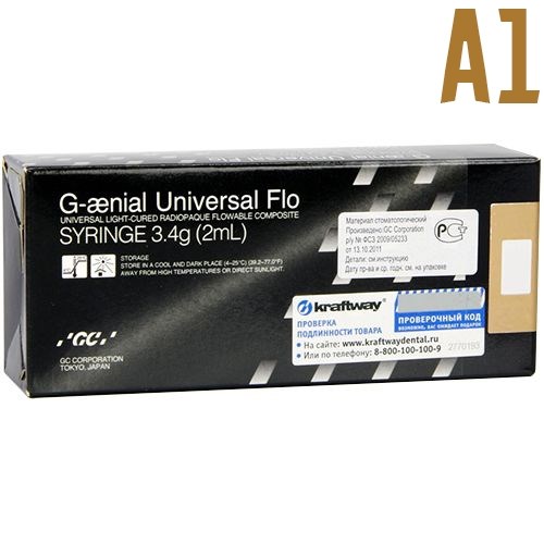 G-aenial Universal FLO A1, 2мл.(3,4г), насадки для шприца, колпачок, GC 0001914361 - фото 319861