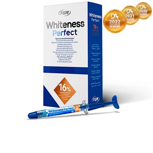 Whiteness Perfect 16% (1шпр.х3г)-домашнее ночное отбеливание на основе перекиси карбамида, FGM (Бразилия) 1231913843 - фото 321655