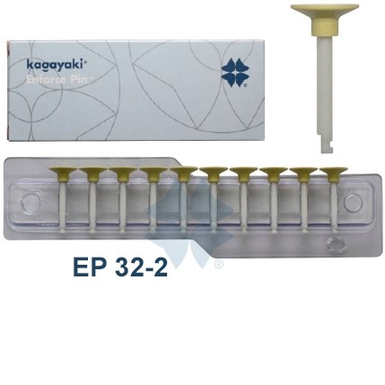 Полиры Kagayaki Enforce Pin 10шт.-Диск желтый мелкий уретановый  ЕР32-2 0001916540 - фото 322323