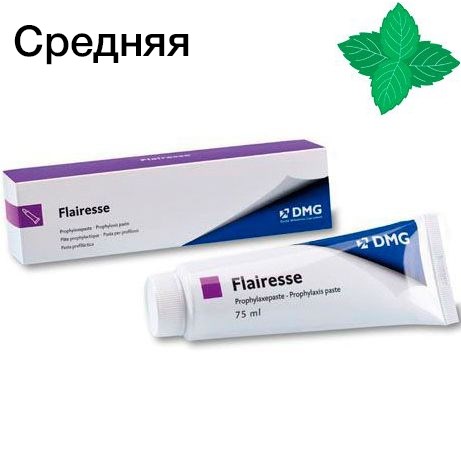 Flairesse - профилактическая паста средняя (тюбик 75мл) Мята, 220418, DMG 0001912741 - фото 322805