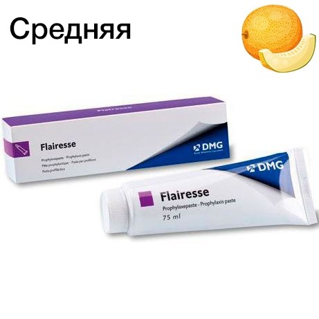 FLAIRESSE-ПАСТА профилактическая medium 75мл, Дыня, DMG 0001914595 - фото 322844