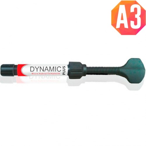 Dynamic Plus A3, шприц (4гр), микрогибридный композит President Dental Germany 0001916573 - фото 323350