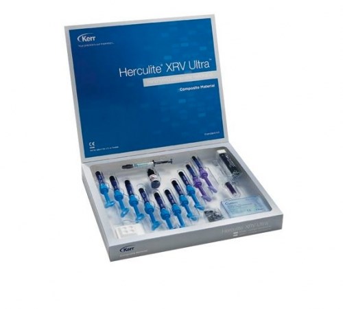 XRV Herculite Набор Ultra Standard Kit (10шпр.+1 Премиз флоу+Солобонд 5мл,диски, аксесс.) Kerr 0001911996 - фото 324509