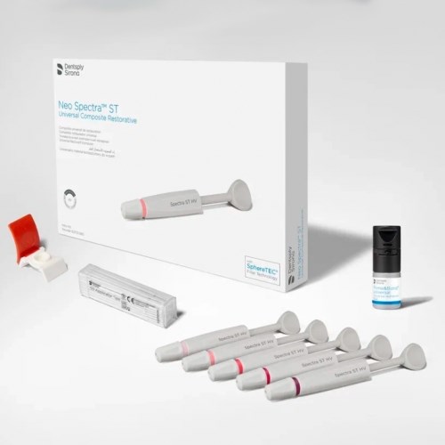 Neo Spectra ST HV Intro Kit, 5 шприцев (А,1,А2, А3, А3,5, А4, Prime&Bond) 60701980, Dentsply Sirona 1231914071 - фото 324629