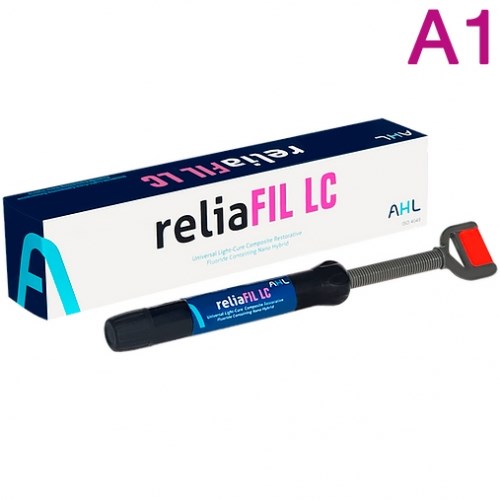 reliaFIL LC цв. А1 шприц 4г-наногибридный светоотверждаемый композит, AHL 1231912787 - фото 325347