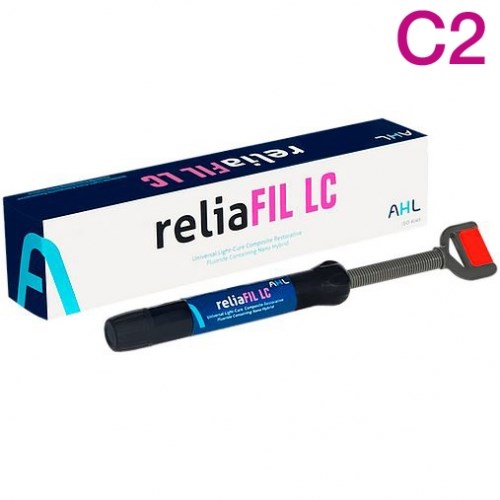 reliaFIL LC цв. С2 шприц 4г-наногибридный светоотверждаемый композит, AHL 1231915144 - фото 325359