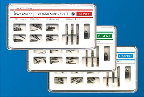 Штифты титановые Ikadent IKT-D-25-F набор (24шт.+4инструмента) 0001911209 - фото 327044