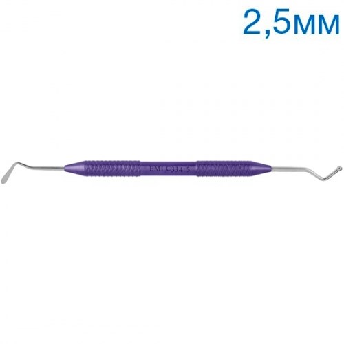 Штопфер-гладилка С334-5 (2,5мм) шарообразный штоп. с медиальной каплевидной гладилкой, ЭМИ 1231913378 - фото 327908