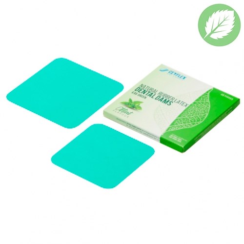 Раббер дам-набор листов CEYFLEX Dental DAM, GREEN МЯТА/ Regular 36 шт. 1231913908 - фото 329061