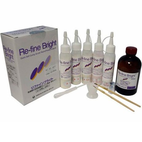 Re-Fine Bright Set №1 (5+1)-набор 50гх5 (А2,А3х2,А3,5, LF Pink)+260мл мономера, аксессуары 1231911239 - фото 329757