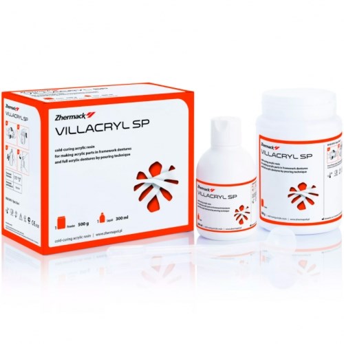 Villacryl SP (500гр+300мл) для бюгельных протезов, цвет V0 бесцветный, EVERALL7 00000909531 - фото 329790