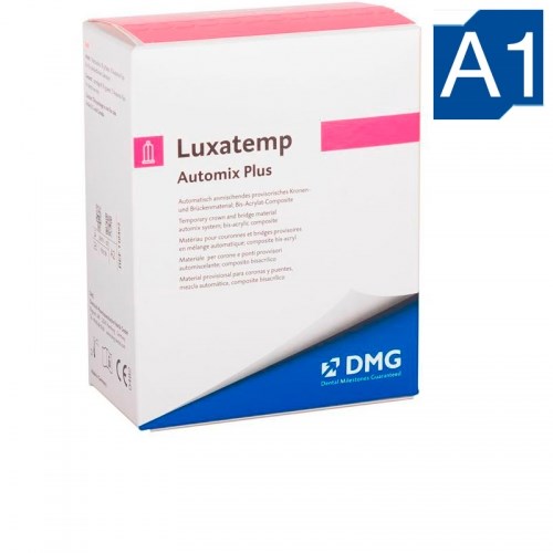 Luxatemp Automix Plus A1 (1 картридж 50мл (76г)+15 насадок) самополимеризующийся композит 110401, DMG 00000909710 - фото 334184