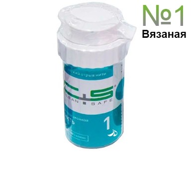 Нить ретракционная №1 CLEAN+SAFE вязаная, хлопок 1231913487 - фото 334656