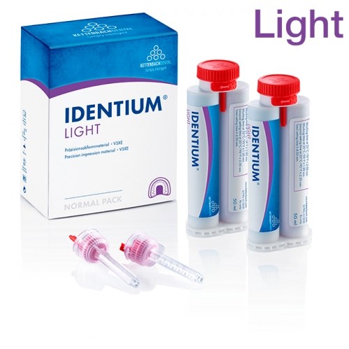 Identium Light (2 карт.х50мл., насадки), Kettenbach 1370111 1231913535 - фото 334966