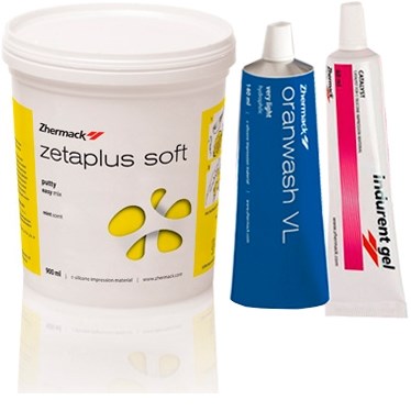 Zetaplus VL Intro Kit Набор: (База: 900 мл + Oranwash VL 140 мл + Indurent Gel 60 мл) Зетаплюс C100740 Zhermack 00000002586 - фото 335082