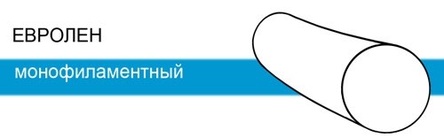 ЕвроЛен 4/0, 75см, 17мм, кол., 1/2, 12шт. (Пролен)-синтетический нерассасывающийся шовный материал 1231912608 - фото 336026