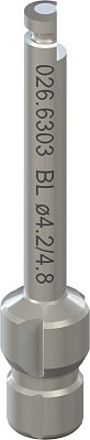 Короткое профильное сверло BL, Ø 4,8 мм, Stainless steel 026.6303 - фото 338276