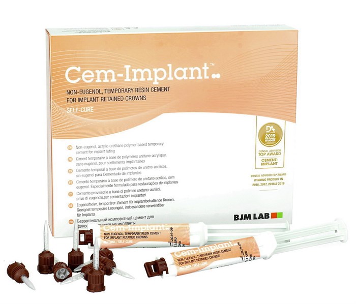 Цемент композитный Cem-Implant AutoMix, для фиксации коронок на имплантах. 100115RU - фото 341375