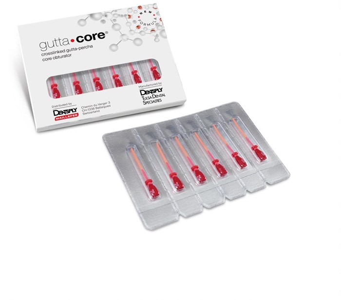 Dentsply GuttaCore - обтуратор из поперечно-сшитой гуттаперчи N30, 6 штук. A1703B0043000 - фото 341464