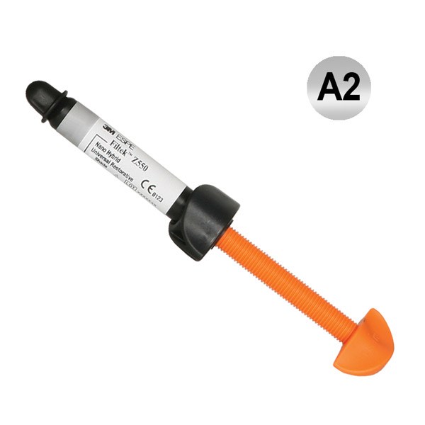 Filtek Z550 А2, шприц 4 г (7050A2) – универсальный наногибридный реставрационный материал 7000030628/7050A2 - фото 342195